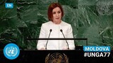 🇲🇩 Moldova - President Addresses United Nations General Debate, 77th Session (English) | #UNGA