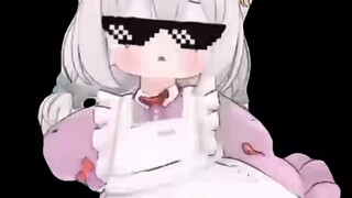 当你半夜刷到它还放最大声时（猫娘）