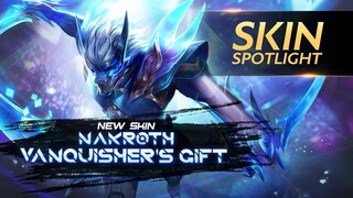 Vanquisher Gift's Nakroth Skin Spotlight - Garena AOV ( Arena of Valor )