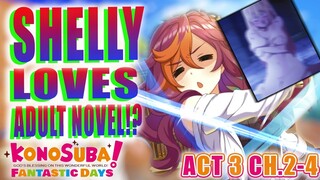 Shelly loves ADULT NOVELS!? | KonoSuba Fantastic Days | Chapter 2-4