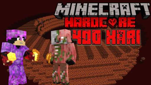 400 HARI DI MINECRAFT HARDCORE TANPA TIDUR !!!