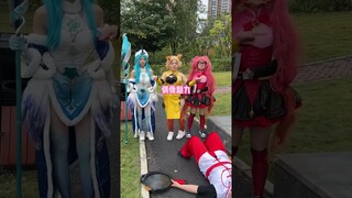 李白找到自己的兄弟程咬金，要给草丛三表一点教训#搞笑 #shorts