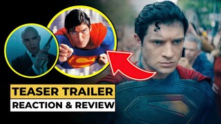 SUPERMAN DCU JAMES GUNN | TEASER TRAILER REACTION & REVIEW INDONESIA
