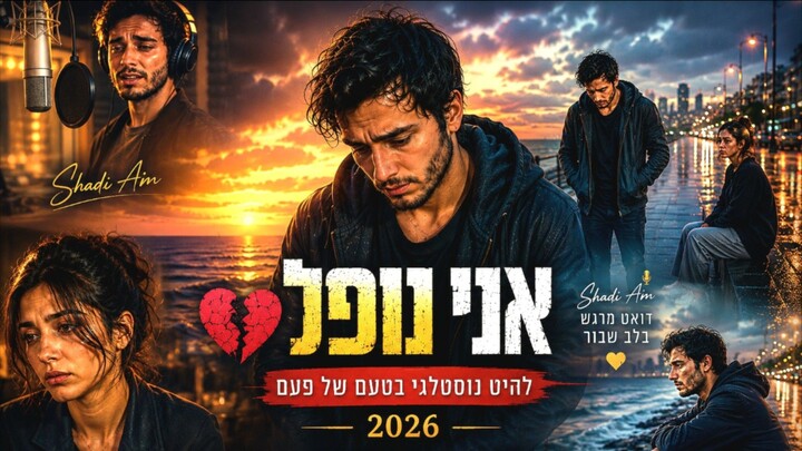 Ani Nofel (אני נופל) – Hebrew AI Music | Turkish Style 2026 | Music From The Soul