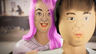 【自制中字】bbangsong 当你满怀期待的想做同款发型时