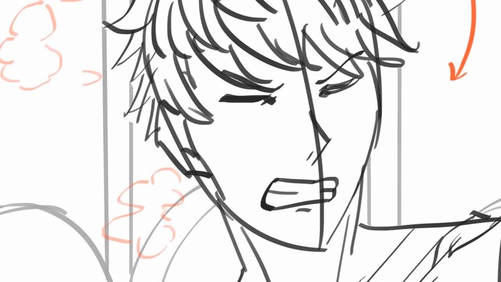 [Storyboard Copy] A fight scene of SPY×FAMILY by Odano