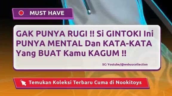 Gintoki memang sering kelihatan santai, malas, dan absurd
