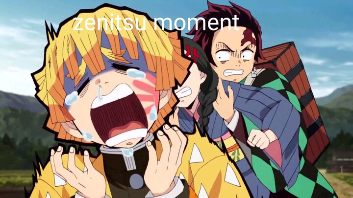 zenitsu moment 😂😂😂😂😂