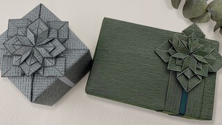 Dạy Gói Quà + Trang Trí Hoa Bằng Giấy Origami