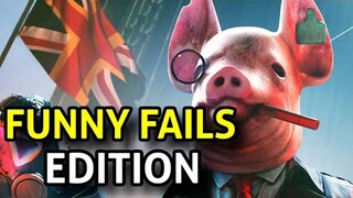 Watch Dogs Legion FUNNY Moments & BEST Highlights - Fails/Glitch Montage