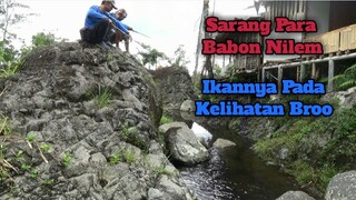 2 Hari Mancing Di Sarang Babon Melem Jurug Telu Purwokerto - Ikannya Pada Kelihatan Broo