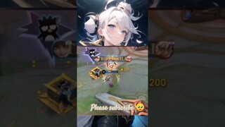 Wanwan's Triple Kill Rampage! ⚔️ #mlbb #shorts #wanwan