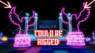 The Bloxy Awards Could be RIGGED!  ROBLOX EXPOSED