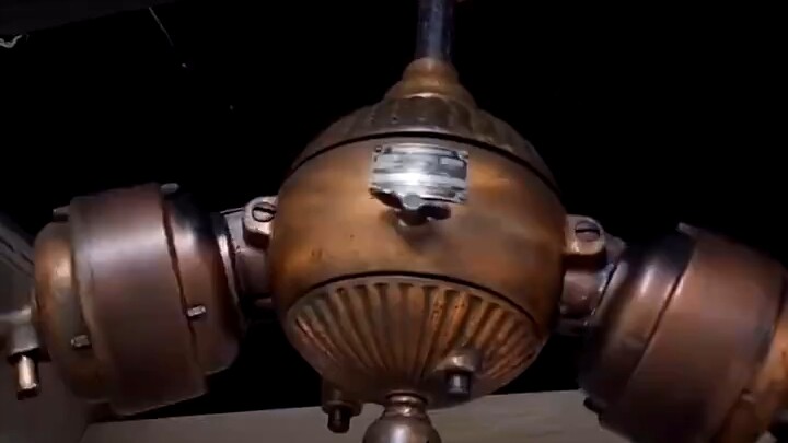 Kipas langit-langit gyro tahun 1920, punya pesona ala steampunk!