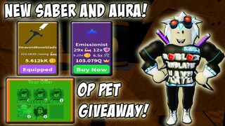 TRIPLE MOON PET GIVEAWAY ON SABER SIMULATOR LATEST UPDATE