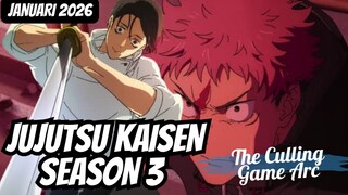 TEASER JUJUTSU KAISEN SEASON 3 : THE CULLING GAME ARC