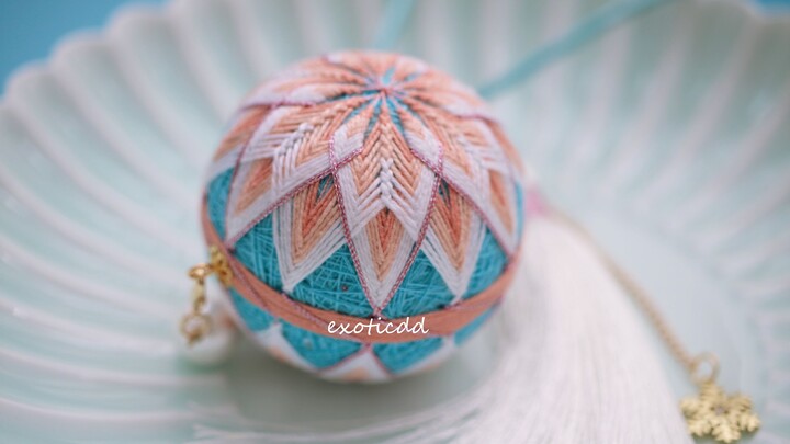 [ไลฟ์สไตล์] บ้านแฮนด์เมดของ exoticdd【เกล็ดหิมะ】สอนทำเทมาริ