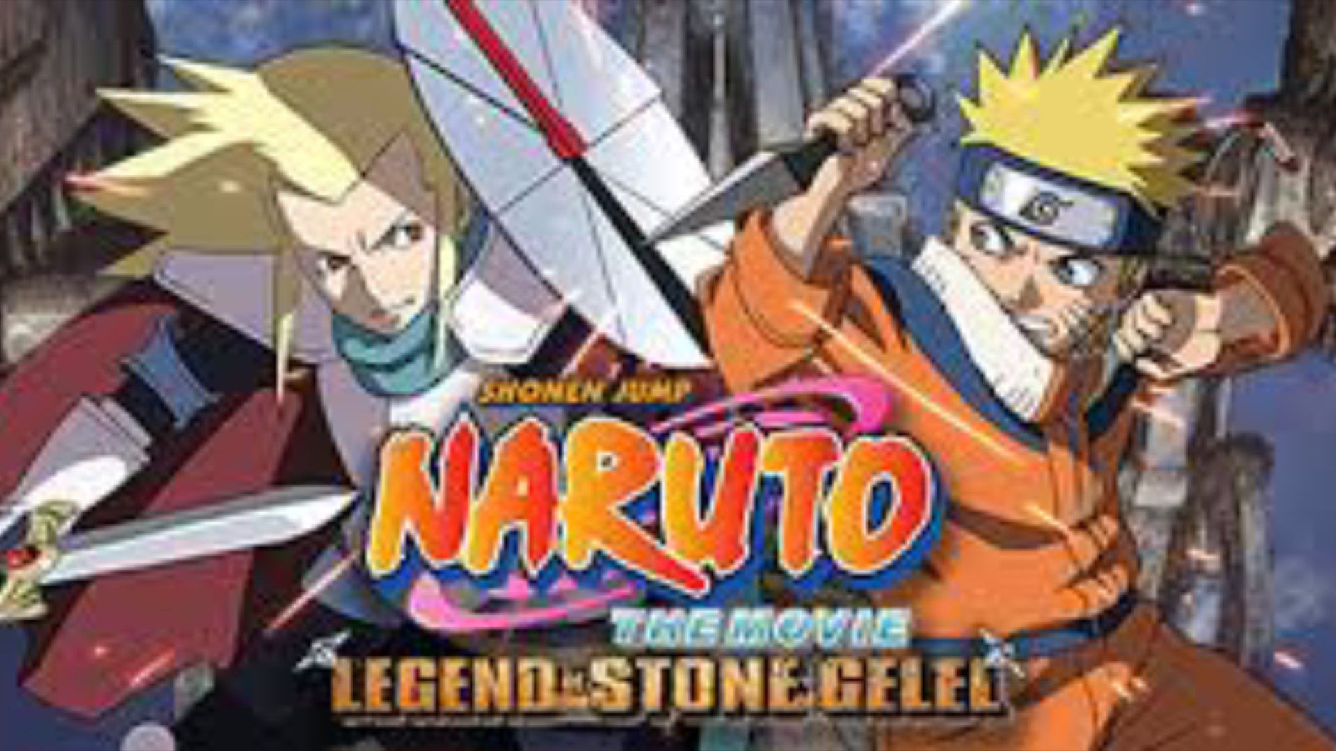 Naruto Clássico - filme 02: (legendado)Dai Gekitotsu! Maboroshi no  Chiteiseki Detto!2005. 