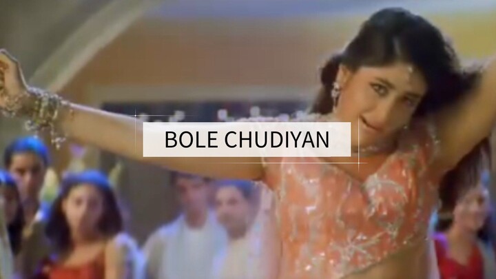 BOLE CUDIYAN, BOLLYWOOD SONG