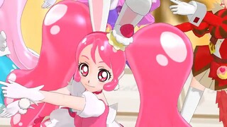 【mmdプリキュア】プリアラでドーナツホール