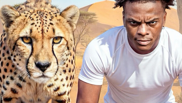 My Speed Duel with a Cheetah 🐆