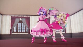 【Touhou MMD】Two cute little girls "Scarlett sisters"