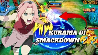 KURAMA DI SMACKDOWN SAKURA🤣🤣
