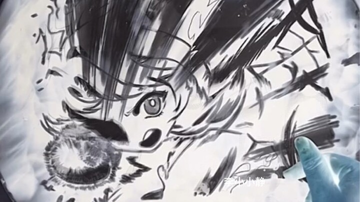 Great, great, great—using eating utensils to draw, huh?