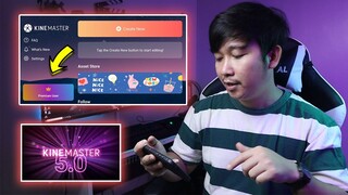 PINAKA MALAKING UPDATE NA GINAWA NG KINEMASTER 5.0 VERSION | PLUS TIPS PAANO I-SETUP 👌