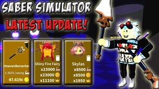 GETTING THE BEST MOON AND DOUBLE MOON PET IN SABER SIMULATOR LATEST UPDATE