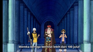 Trio Supernova! Luffy teraneh