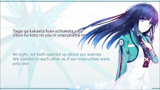 [FULL] Mahouka Koukou no Rettousei ED 2 『Mirror』 Romaji / English