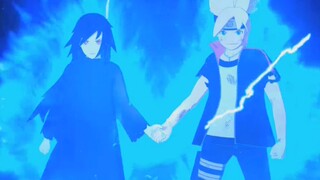 [Simplified Chinese] Boruto × Uchiha Nameless team up clip of Naruto's ultimate storm bond [Xiaoyu'e