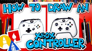 How To Draw An Xbox Controller