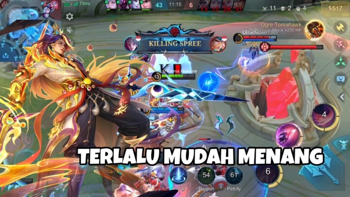 TERLALU MUDAH MENANG