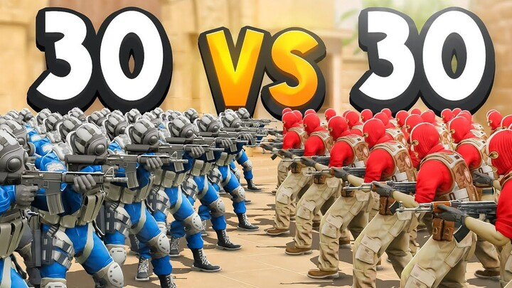 [CS2 Variety Show] A Thrilling 30-vs-30 Battle of the Hundred Teams – Episode 20