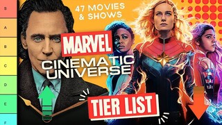 MCU Tier List | 47 Movies and Shows (w/ Loki & The Marvels)