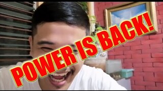 AFTER 26 DAYS OF DARKNESS! POWER IS BACK