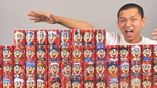 我把旺仔牛奶56个民族凑齐了！几千块的牛奶是什么味道！