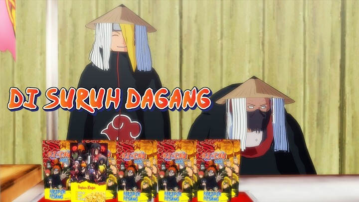 ketika akatsuki di suruh jualan keripik | parody naruto