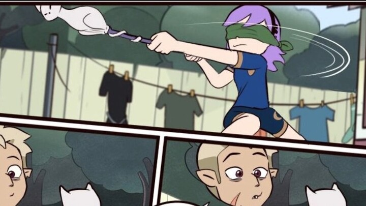 [Moringmark]Amity: Look at this Hunter, he is just lame