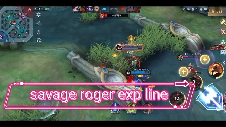 savage roger exp line🥰