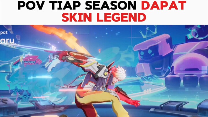 dapat skin legend gratis😋
