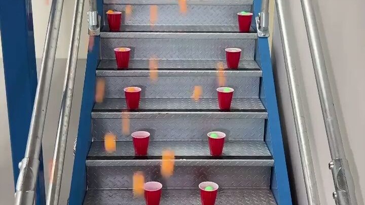 ลูกปิงปองหลายร้อยลูก ยังไม่เข้าสักลูกเดียว ดวงแบบนี้ไม่มีอีกแล้ว! 【เวอร์ไปแล้วRidiculous】