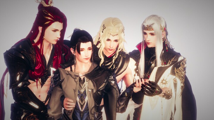 [Jianwang III丨Bright Ming Tang] ABO/Three Kings and One Queen-Prisoner's Heart Fanwai [Halu Sauce's 