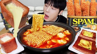 MUKBANG | 직접 만든 순두부 열 라면 & 계란말이, 스팸, 김치 먹방 | RECIPE TOFU FIRE NOODLES, EGG SPAM EATING