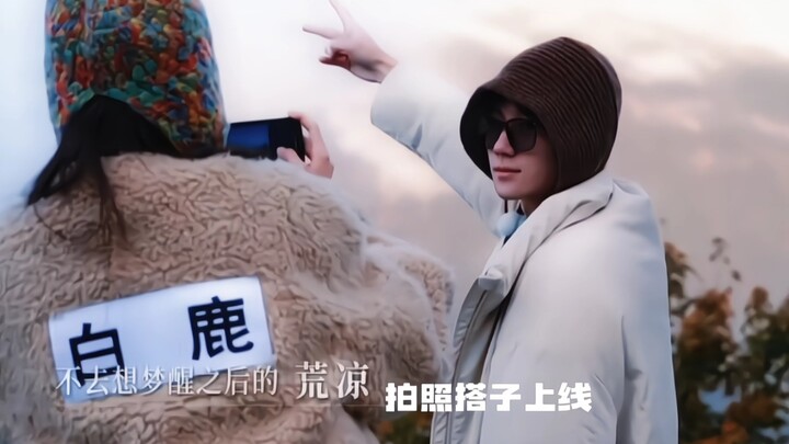 【张真源×白鹿】“鹿姐咋挑我鞋呢”张真源os:那我也挑你的  哈哈哈哈冤种姐弟