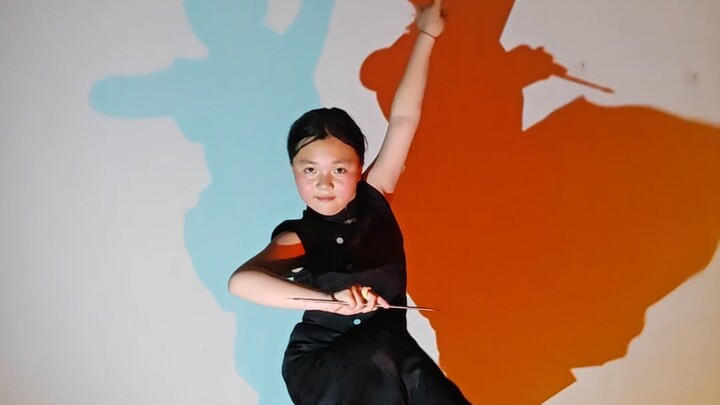 Chinese Dance Emei Spear "Huo Yuanjia" (Not Martial Arts)