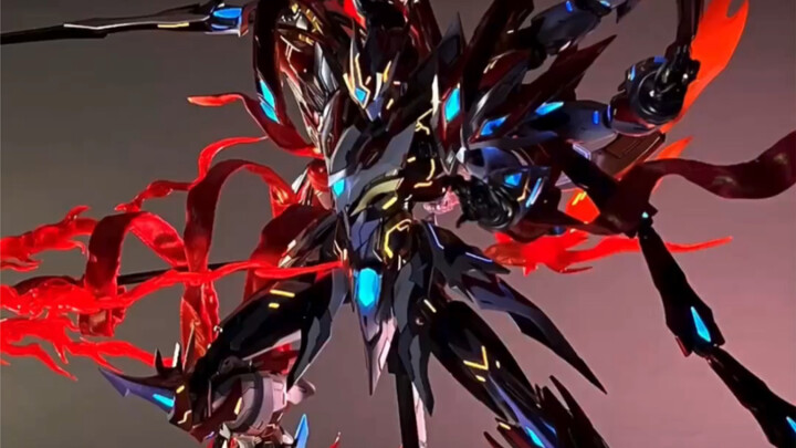 What is the color change of Nezha's mecha model!