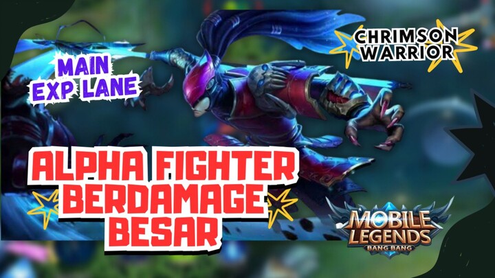 ALPHA EXP BERDAMEGE GILA💥☠️